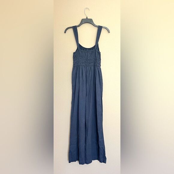 Madewell Linen Blend Sophie Tank Wide Leg Jumpsuit - Picture 8 of 11